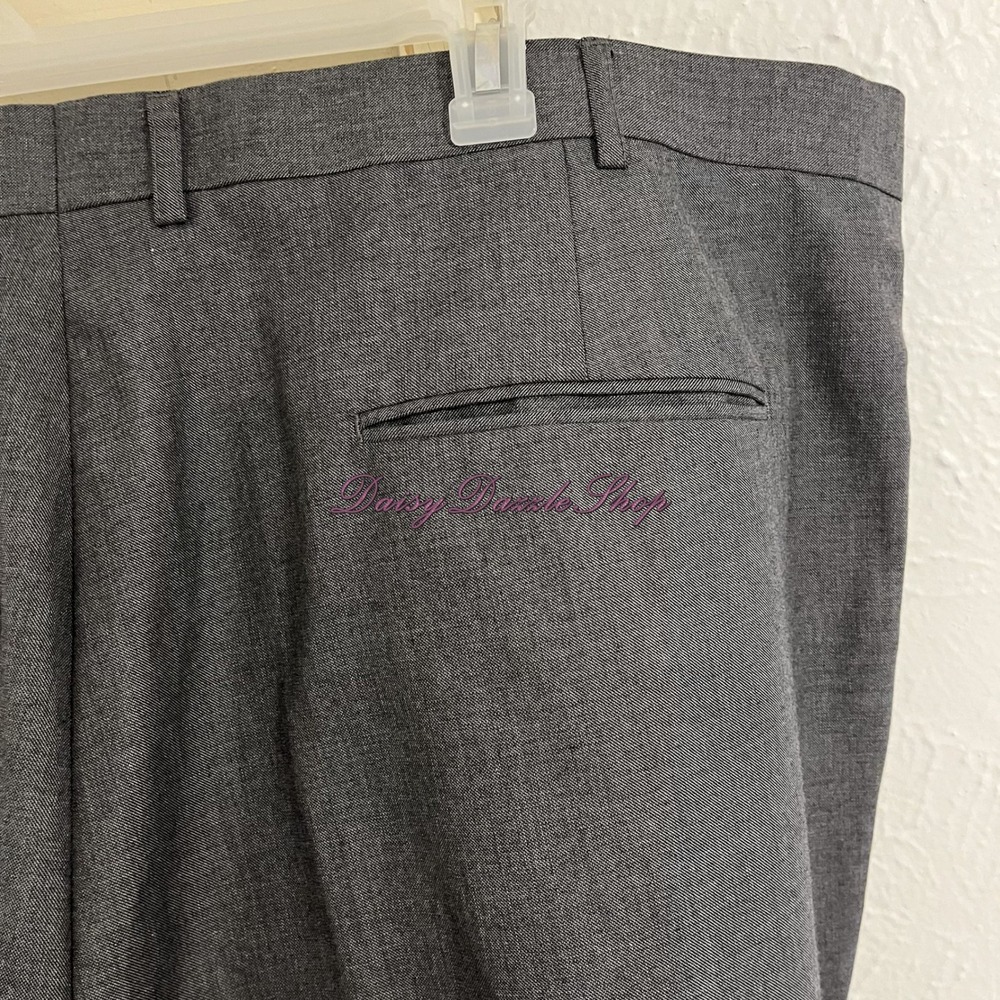 Colours By Alexander Julian Mens Trousers Grey 52 x 30 Office NWT 💼 - Picture 6 of 13